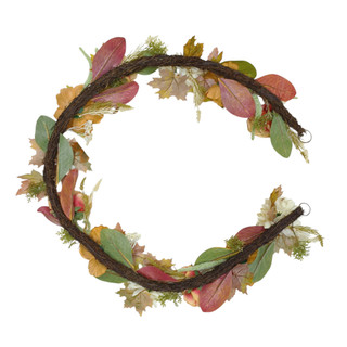 Thumbnail 3: Brighten the Season 6 ft Peony, Cabbage Rose & Ball Mum Garland 