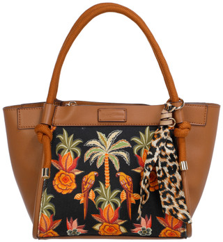 Thumbnail 1: TOMMY BAHAMA Palm Parrot Tote Bag 