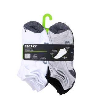 Thumbnail 3: Elev 8 Boys 20 Pk No Show Socks 