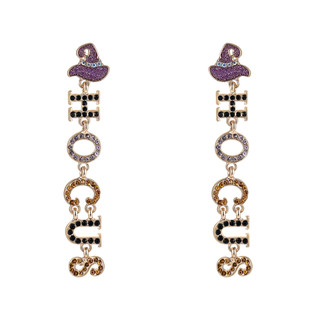 Thumbnail 1: UNCAS Halloween Hocus Pocus Linear Earrings 