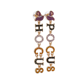 Thumbnail 2: UNCAS Halloween Hocus Pocus Linear Earrings 