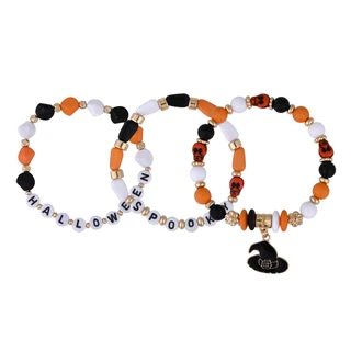 Thumbnail 1: UNCAS Halloween 3P Stretch Bracelets 