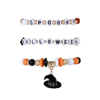Thumbnail 2: UNCAS Halloween 3P Stretch Bracelets 