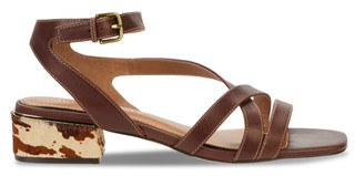 Thumbnail 3: DONALD PLINER Women's Strappy Cow Low Block Heel Sandals 