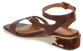 Thumbnail 4: DONALD PLINER Women's Strappy Cow Low Block Heel Sandals 