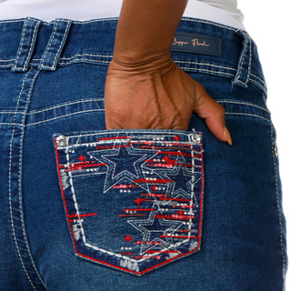 Thumbnail 2: COPPERFLASH Plus 7' Rolled Star Pocket Mid Rise Shorts 