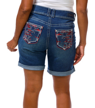 Thumbnail 1: COPPERFLASH Plus 7' Rolled Star Pocket Mid Rise Shorts 