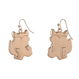 Thumbnail 2: UNCAS Harvest Raccoon Drop Earrings 