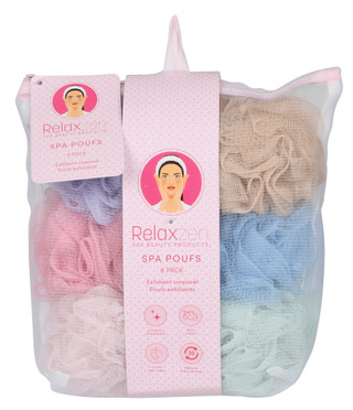 Thumbnail 1: Relaxzen 6 Pk Spa Poufs Set 