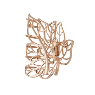 Thumbnail 2: UNCAS Harvest Metal Leaf Claw Clip 