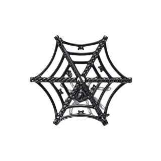 Thumbnail 2: UNCAS Halloween Black Spider Web Pin 