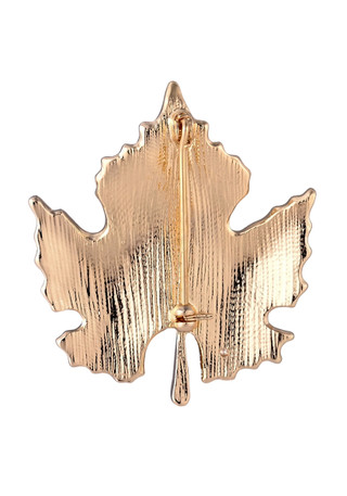 Thumbnail 2: UNCAS Harvest Leaf Pin 