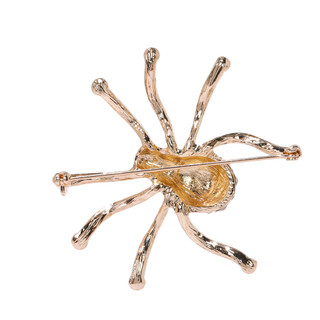 Thumbnail 3: UNCAS Halloween Crystal Spider Pin 
