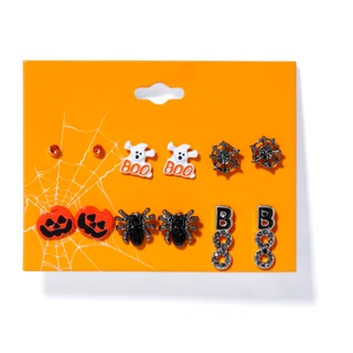 Thumbnail 1: UNCAS Halloween 6P Motif Stud Earrings 