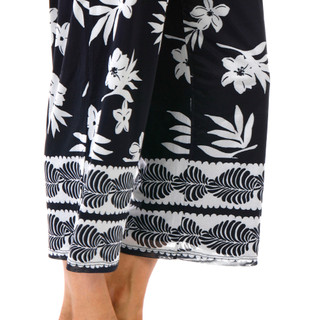 Thumbnail 3: HARPER 241 Petite Palm Print Soft Pants 