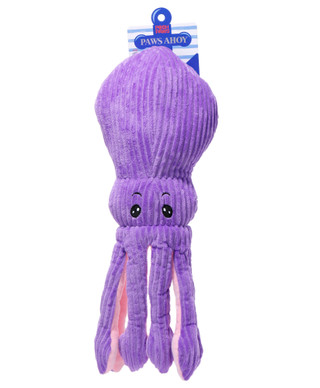 Thumbnail 1: Posh Paws 24 in Jumbo Squid Plush Pet Toy 