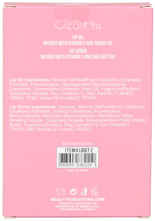 Thumbnail 2: BEAUTY CREATIONS 2 Pc Watermelon Scented Lip Scrub & Lip Oil Set 