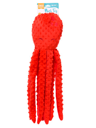 Thumbnail 1: Posh Paws 26 in Large Octopus Plush Dog Toy 