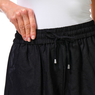 Thumbnail 2: love tree Juniors Drawstring Solid Shorts 