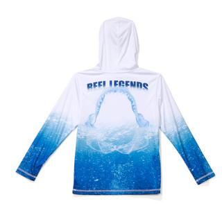 Thumbnail 3: REEL LEGENDS Big Boys Outdoor Long Sleeve Hooded Shirt 