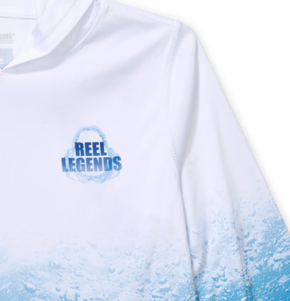 Thumbnail 5: REEL LEGENDS Big Boys Outdoor Long Sleeve Hooded Shirt 