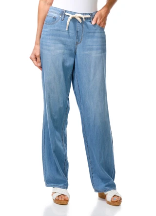 Thumbnail 1: Kensie Juniors Low Rise Elastic Waist Pants 