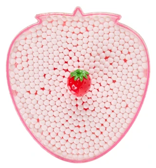 Thumbnail 2: Strawberry Shortcake 500 Pc Strawberry Cotton Picks with Jar  