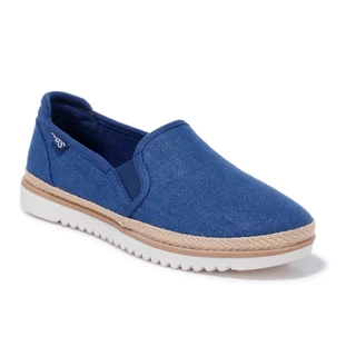 Thumbnail 1: Skechers Women's Flexpadrille Lo Shiny Spritz Canvas Slip On Shoes 