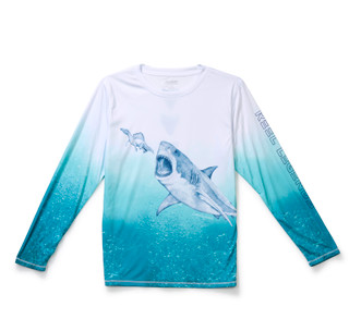 Thumbnail 1: REEL LEGENDS Big Boys Outdoor Long Sleeve Reel Tec Shirt 