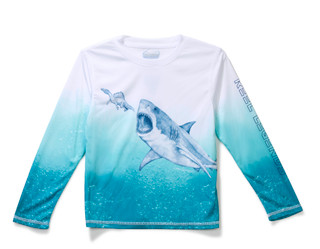 Thumbnail 2: REEL LEGENDS Big Boys Outdoor Long Sleeve Reel Tec Shirt 