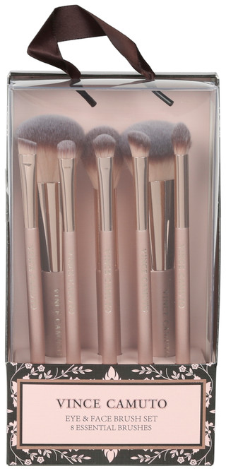 Thumbnail 1: Vince Camuto 8 Pc Eye & Face Essential Brush Set 