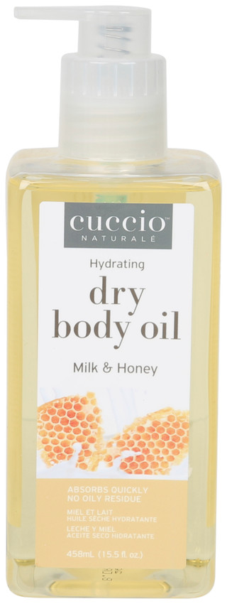 Thumbnail 1: Cuccio 15 oz Hydrating Milk & Honey Dry Body Oil 