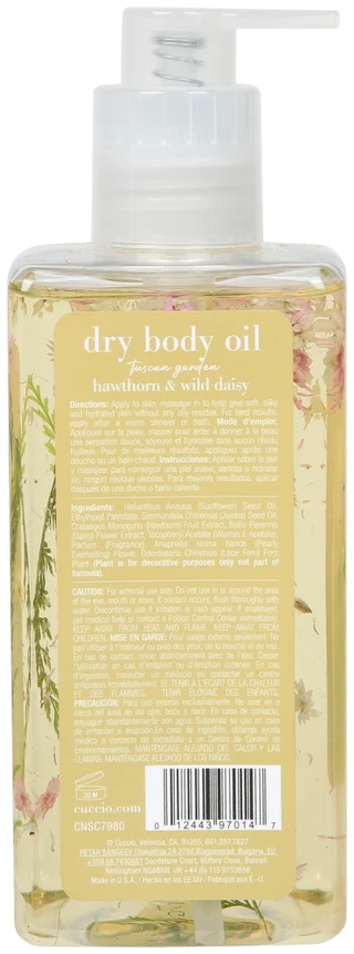 Thumbnail 2: Cuccio 15 oz Hawthorn & Wild Daisy Dry Body Oil  