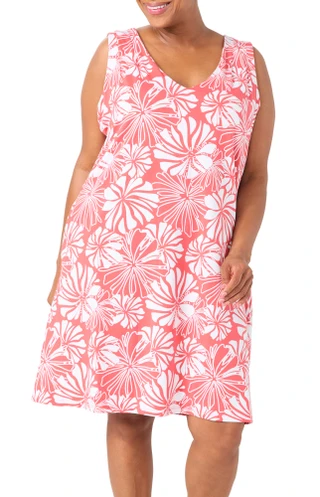 Thumbnail 1: Coral Bay Plus Beach To Bar Dress 