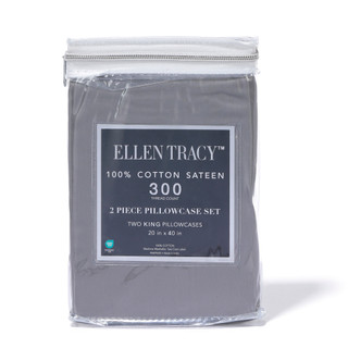 Thumbnail 2: Ellen Tracy King 2 Pc Pillowcase Set 