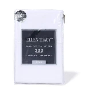 Thumbnail 1: Ellen Tracy King 2 Pc Pillowcase Set 