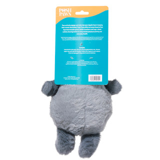 Thumbnail 3: Posh Paws 12 in Plush Hippo w/ Ball Dog Toy 