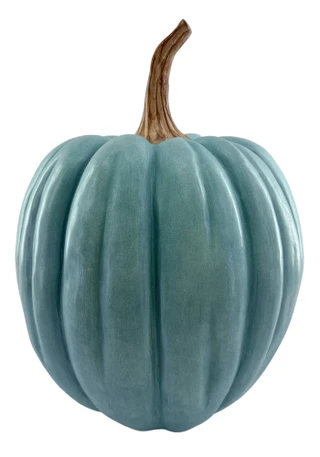 Thumbnail 1: Autumn Gatherings 22.25" MGO Large Coastal Blue Pumpkin 