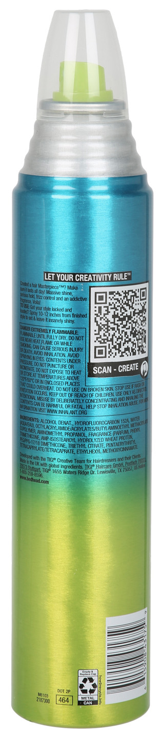 Thumbnail 2: bed head by tigi 10 oz Master Piece Extra Strong Hold Hairspray 