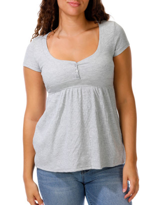 Thumbnail 1: Madden Girl Juniors Solid Ribbed Top  