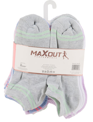 Thumbnail 2: Maxout Performance 15 Pr Women's Athletic No Show Socks 