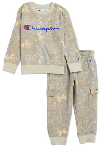 Thumbnail 1: Champion Little Girls 2 Pc Pants Set  
