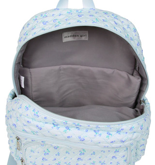 Thumbnail 3: Madden Girl Quilted Floral Dome Backpack 