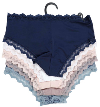 Thumbnail 2: Nanette Lepore Women's Microfiber & Lace Boy Short Panties  