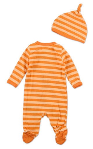 Thumbnail 3: Baby Essentials Baby's 2 Pc First Halloween Body Suit & Hat Set 