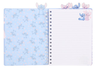 Thumbnail 2: Disney Stitch & Angel Spiral Journal 