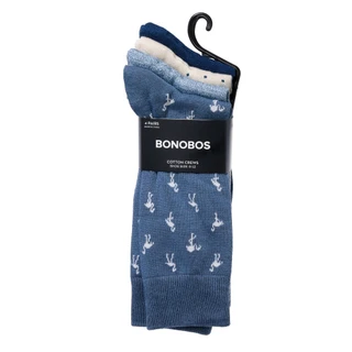 Thumbnail 1: Bonobos  Men's 4 Pk Cotton Crew Socks 