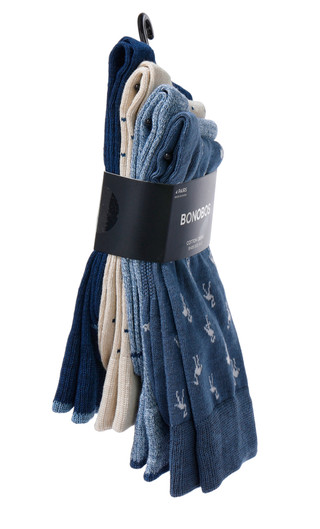 Thumbnail 3: Bonobos  Men's 4 Pk Cotton Crew Socks 