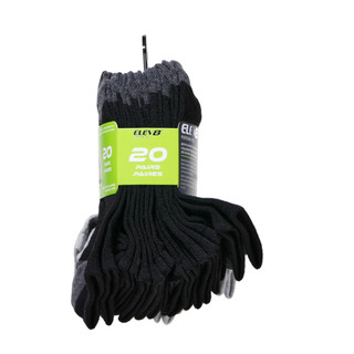Thumbnail 3: Elev 8 Boys 20 Pk Performance Sport No Show Socks 