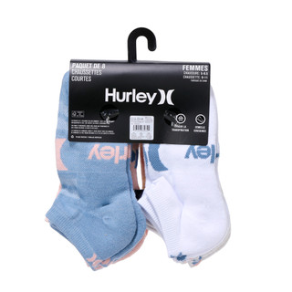 Thumbnail 3: Hurley Women's 8 Pk Low Cut Socks 